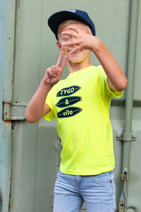 Tygo & Vito t-shirt James safety yellow (X502-6426-540)