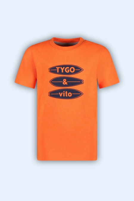 Tygo & Vito t-shirt James orange clownfish (X502-6426-570)