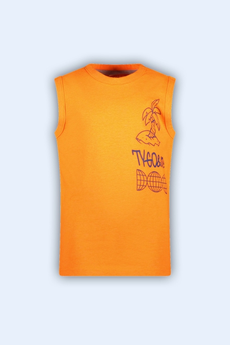 Tygo & Vito singlet Niek orange clownfish (X503-6421-570)