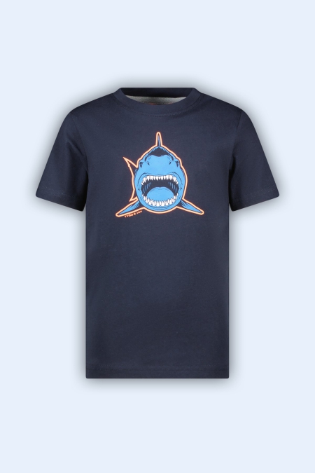 Tygo & Vito t-shirt Jaimy navy haai (X503-6423-190)