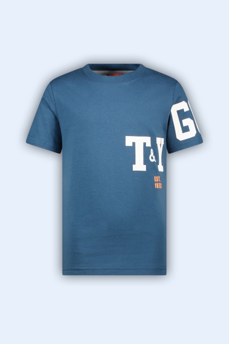 Tygo & Vito t-shirt Dean dark sea green (X503-6435-352)