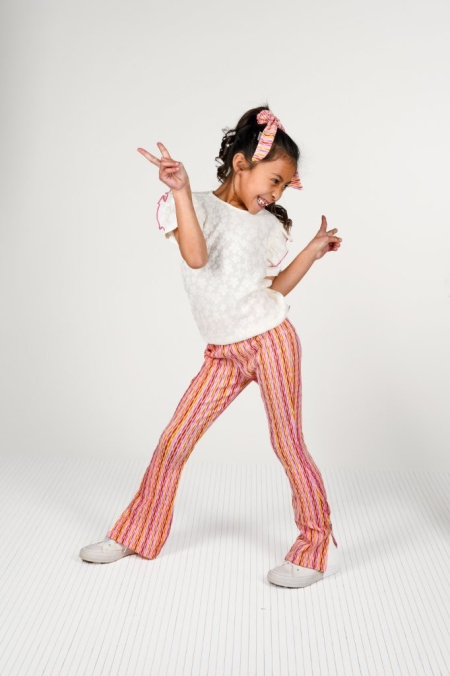 B.Nosy shirt Blake flower ruffles cotton (Y502-5100-012)