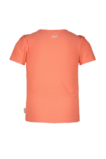 B.Nosy t-shirt Teddie dotted neon blush (Y502-5414-283)