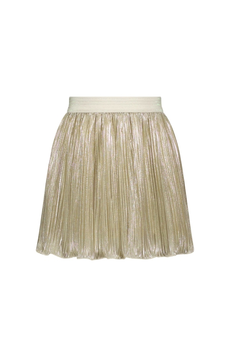 B.Nosy metallic plisse rok Roza light gold (Y502-5705-535)