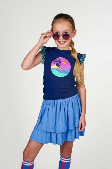 B.Nosy rok Rebecca glitter blue bell (Y502-5712-185)