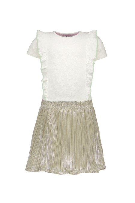 B.Nosy jurk metallic Dita plisse cotton (Y502-5811-012)