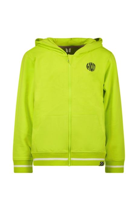 B.Nosy vest Cody met capuchon toxic green (Y502-6327-398)