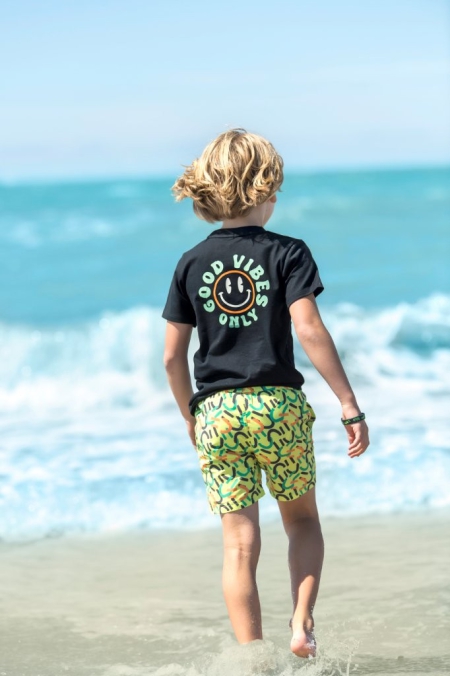 B.Nosy t-shirt Timmy black packprint (Y502-6405-099)