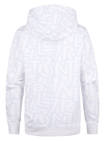 Petrol hoodie aop bright white (B-1050-SWH351-0000)