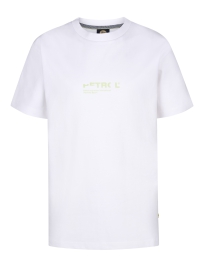 Petrol shirt classic print bright white (B-1050-TSR683-0000)