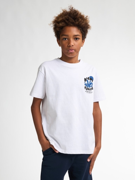 Petrol shirt bright white (B-1050-TSR692-0000)