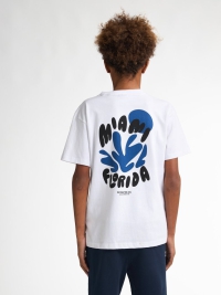 Petrol shirt bright white (B-1050-TSR692-0000)