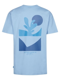 Petrol shirt cool blue (B-1050-TSR693-5028)