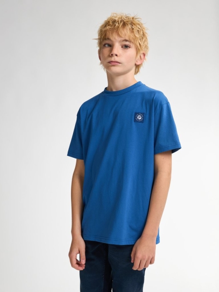Petrol t-shirt imperial blue (B-1050-TSR609-5093)
