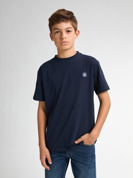 Petrol t-shirt navy blue (B-1050-TSR609-5178)