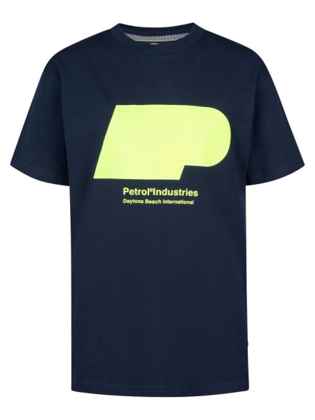 Petrol t-shirt navy blue (B-1050-TSR675-5178)