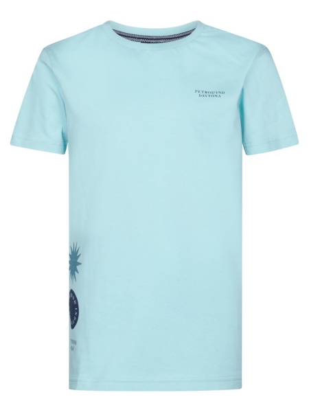 Petrol t-shirt aqua (B-1050-TSR665-5180)