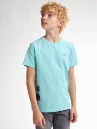 Petrol t-shirt aqua (B-1050-TSR665-5180)