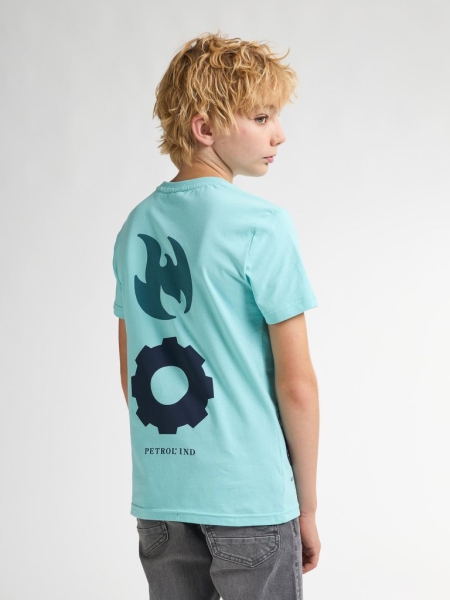 Petrol t-shirt aqua (B-1050-TSR665-5180)