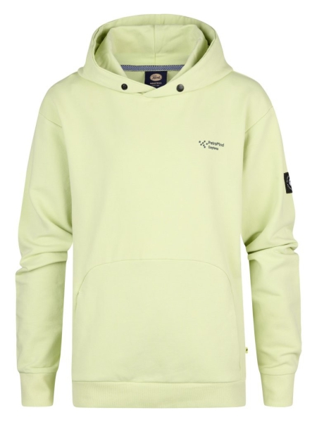 Petrol hoodie print fresh lime (B-1050-SWH361-6171)