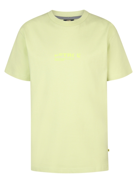 Petrol t-shirt classic print fresh lime (B-1050-TSR683-6171)