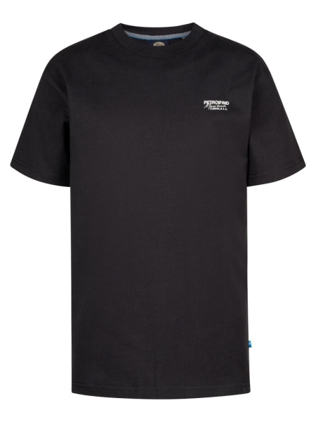 Petrol shirt classic print black (B-1050-TSR684-9999)