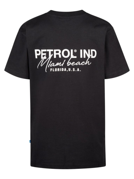 Petrol shirt classic print black (B-1050-TSR684-9999)