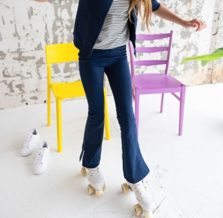 Flared Miek crazy navy