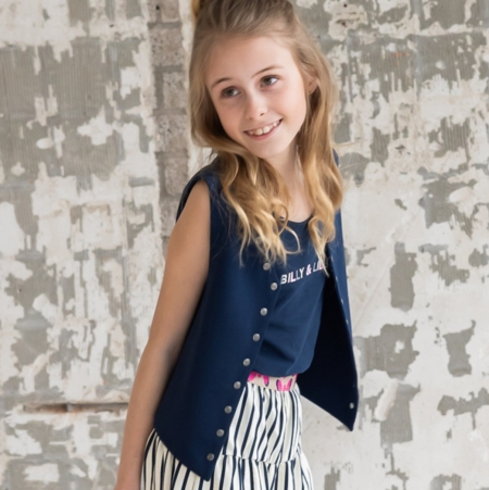 Gilet Ella crazy navy