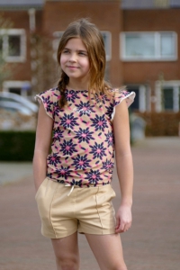 Shirt Ana funky flower