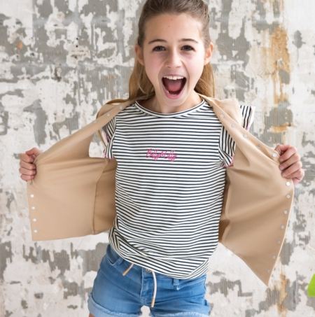 Shirt Ana crazy navy stripe