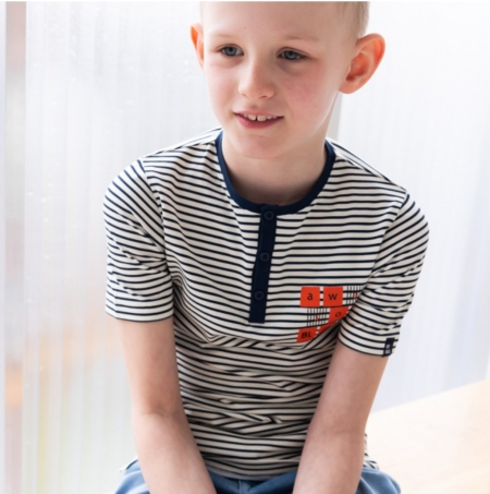 Shirt Joep stripe-navy