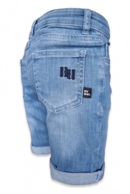 Denim short Toby blue