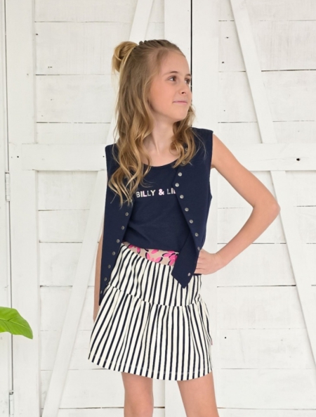 Skirt Juul coco-streep