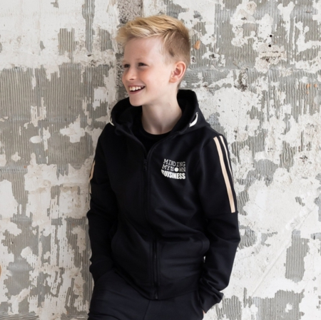 Vest Ties booming black