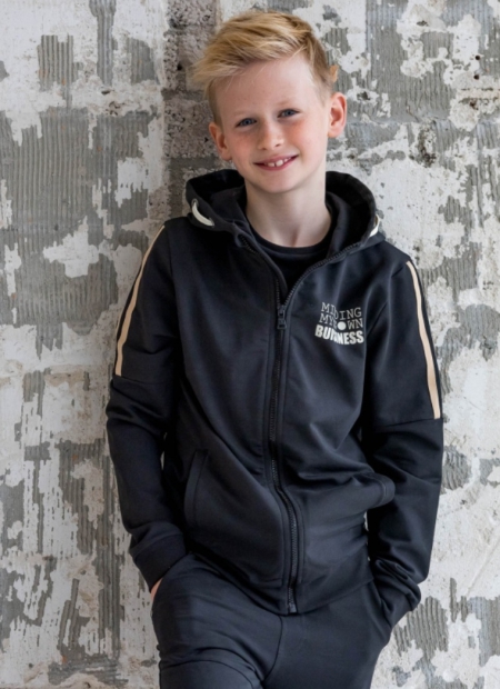 Vest Ties booming black