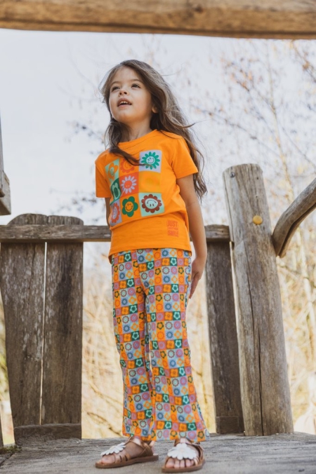 4President broek Nala smile check aop