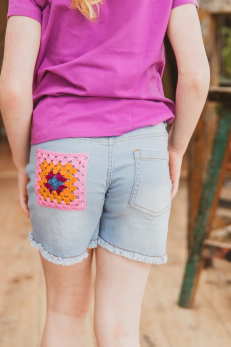 4President short Nata light blue