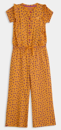 4President jumpsuit Natalee leopard aop orange