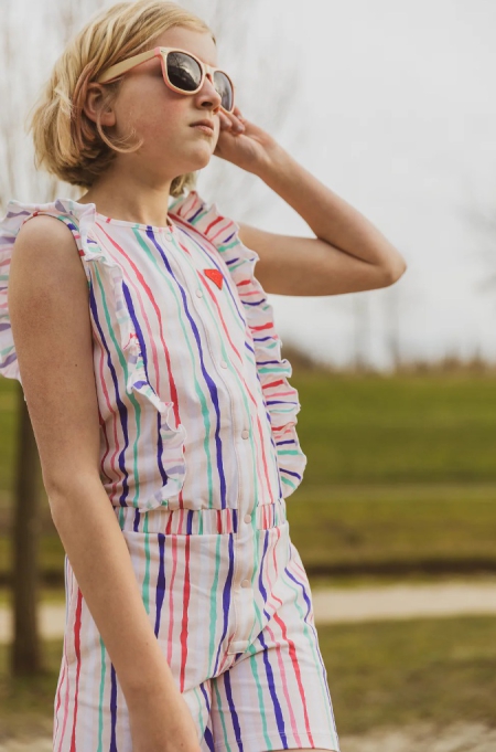 4President jumpsuit Natasha stripes aop