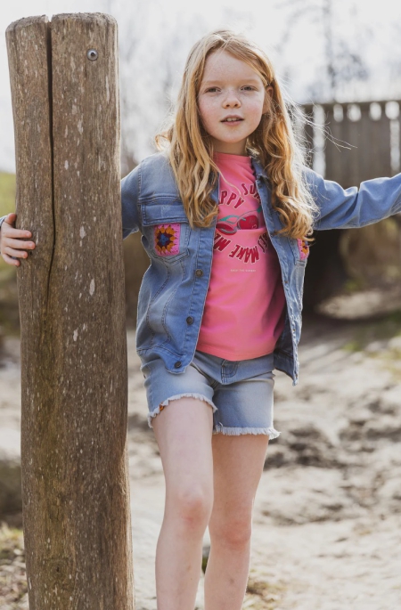 4President denim jack Norma light blue