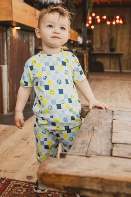 4President broek Philly smile check aop