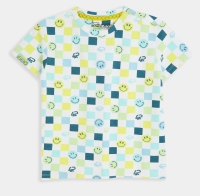 4President shirt Pippin smile check aop