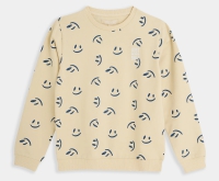 4President sweater Pyke bleached sand aop