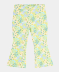 4President broek Randi abstract leopard aop yellow