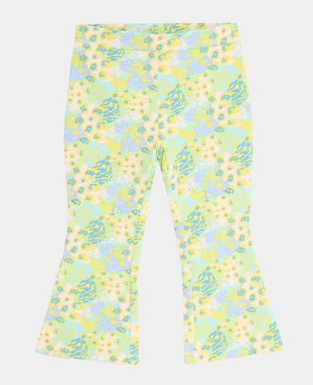 4President broek Randi abstract leopard aop yellow