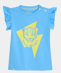4President shirt Rey all board tijger light blue