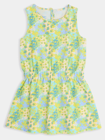 4President jurk Rio abstract leopard aop yellow