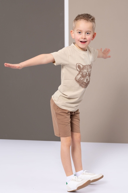 Louder! shorts Adam tawny brown