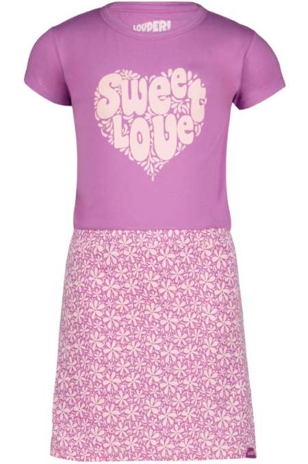 Louder! jurk Elena mulberry